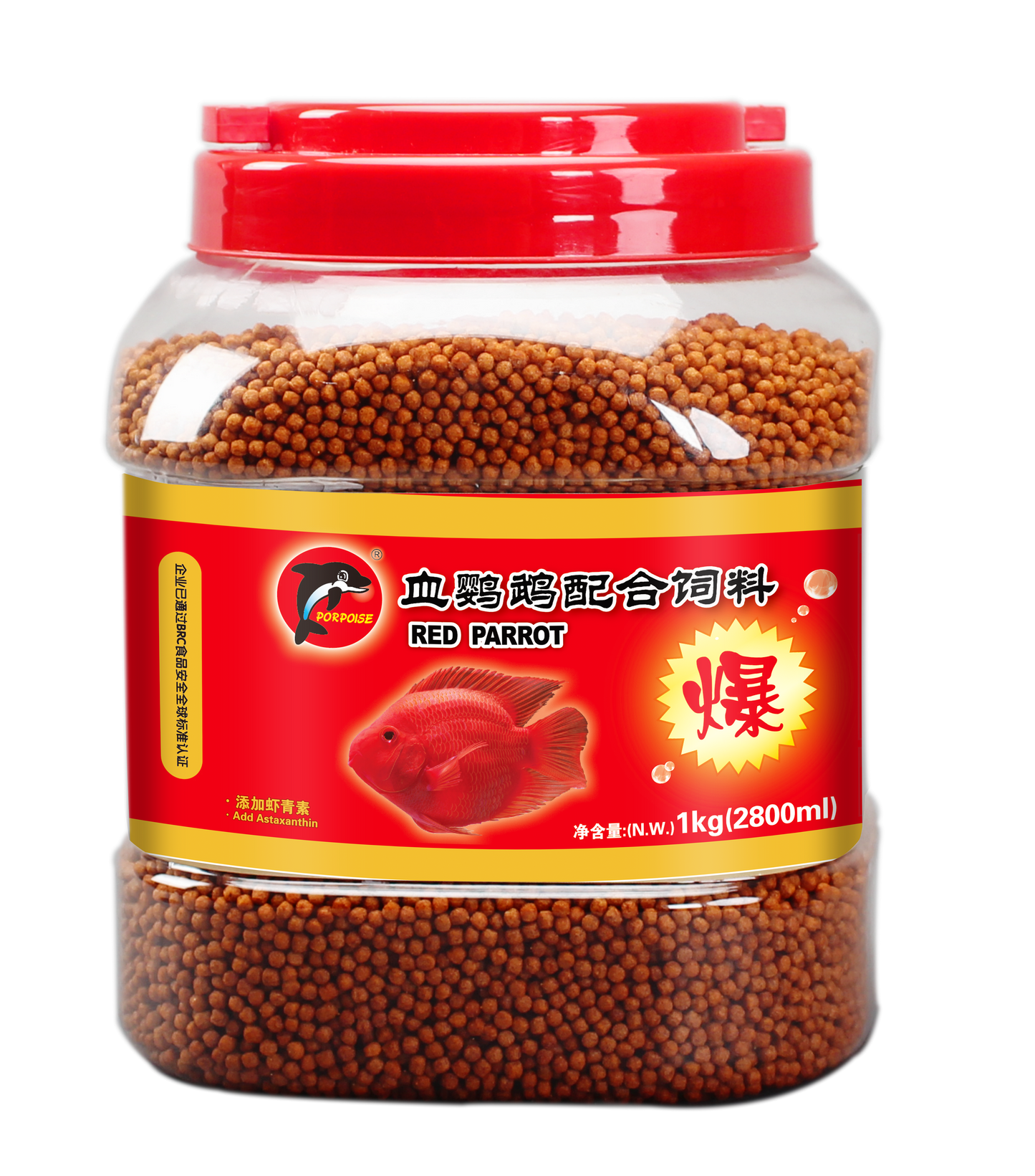 PORPOISE Red Parrot Food