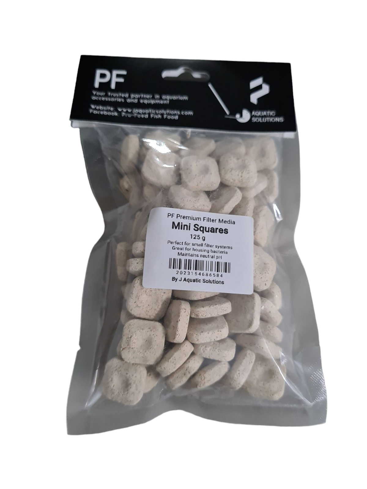 Pf Mini Filter PF Filter Media Mini Squares 125g – J Aquatic Solutions